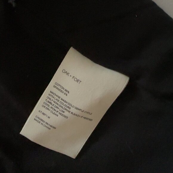 Oak + Fort Ponte Knit Corset Tank - Picture 6 of 6